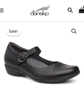 🍓Dansko fawna Mary Jane’s in black🍓